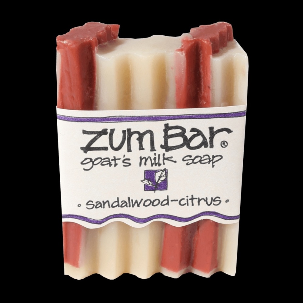 Zum bar Sandalwood Citrus goats milk soap